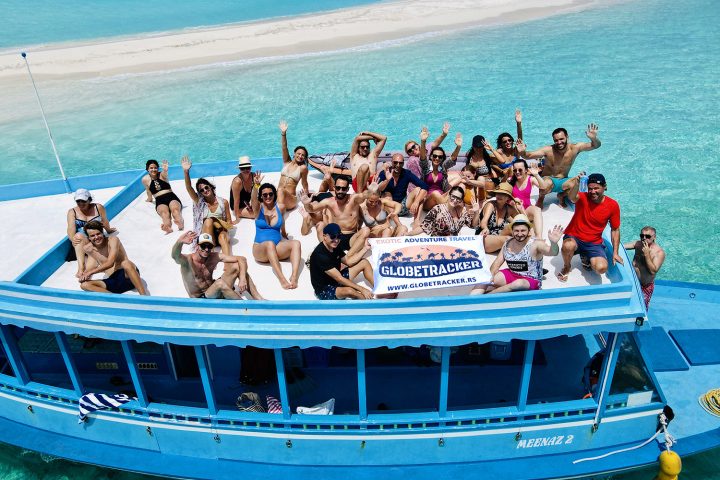 Izlet, Dhoni brod, Sandbank, Globetracker