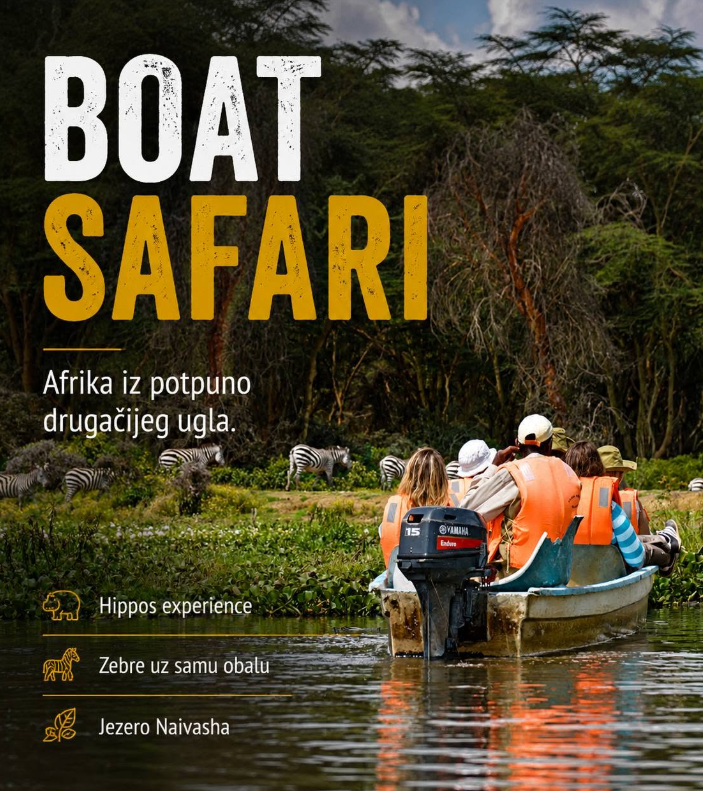 Boat safari na jezeru Naivasha